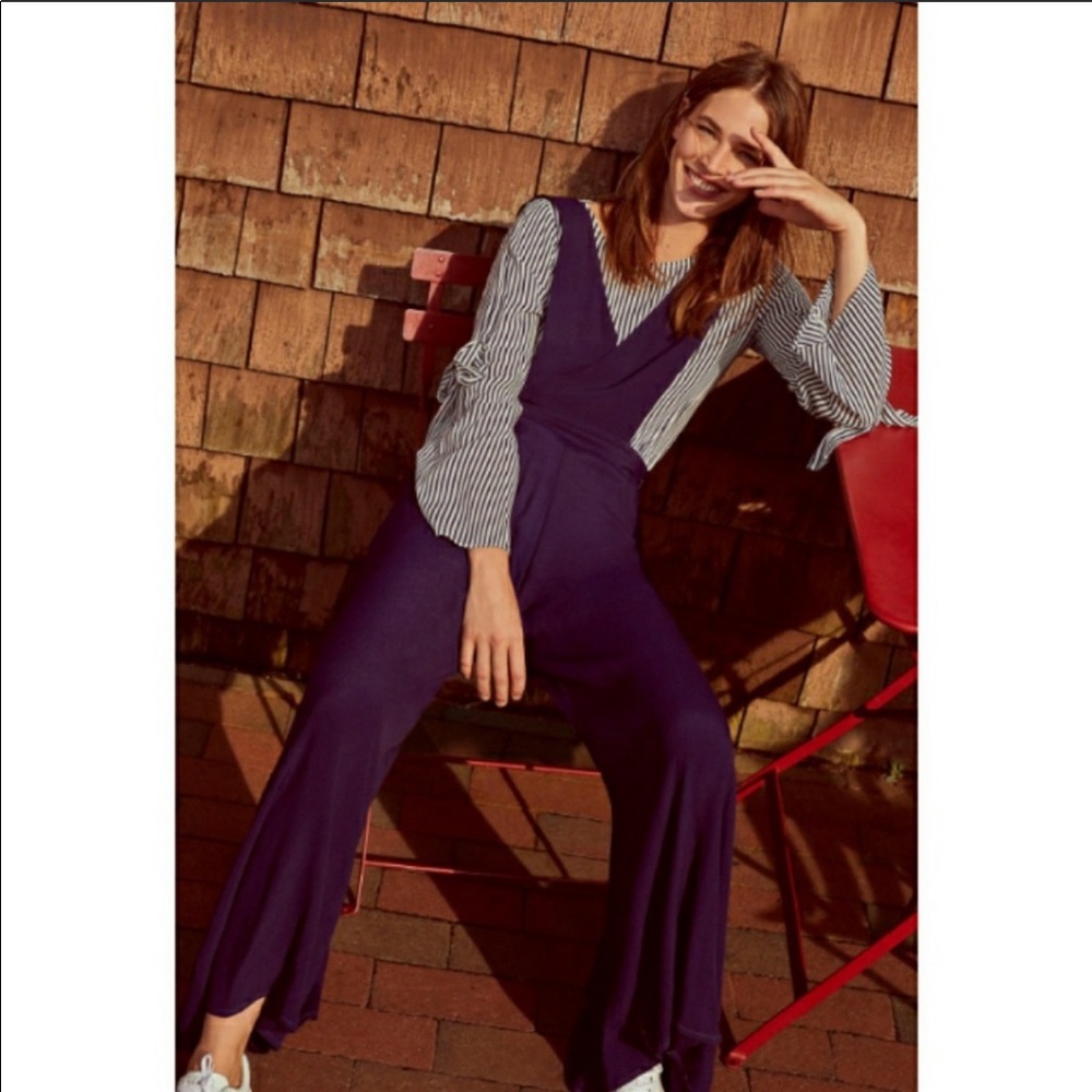 Anthropologie Maeve “Souxanne” Apron Jumpsuit